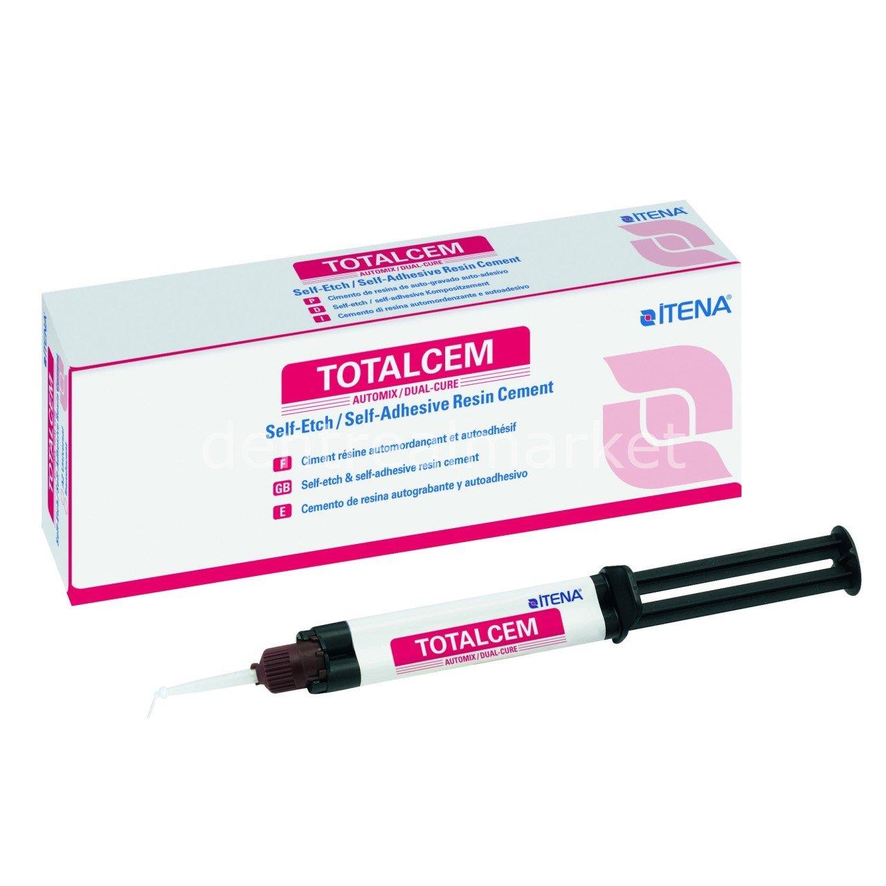 Itena TTLCEM-TR TotalCem Dental Cement Syringe Translucent 8gm Itena TTLCEM-TR TotalCem Dental Cement Syringe Translucent 8gm
